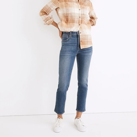 Madewell Dearham Wash Stovepipe Jeans 26 2021 - Picture 1 of 8